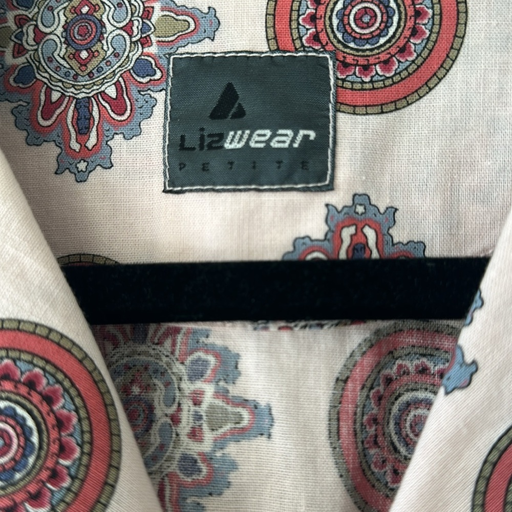 Printed Button Down Shirt - image 4